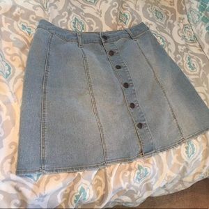 Denim skirt